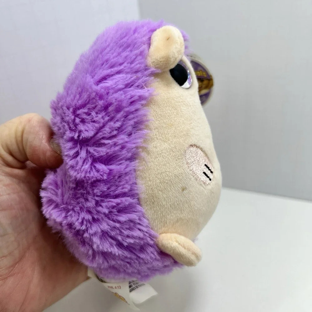 Surprizamals Baby Millie Mama Melanie Plush Purple‎ Hedgehog Stuffed Toy
